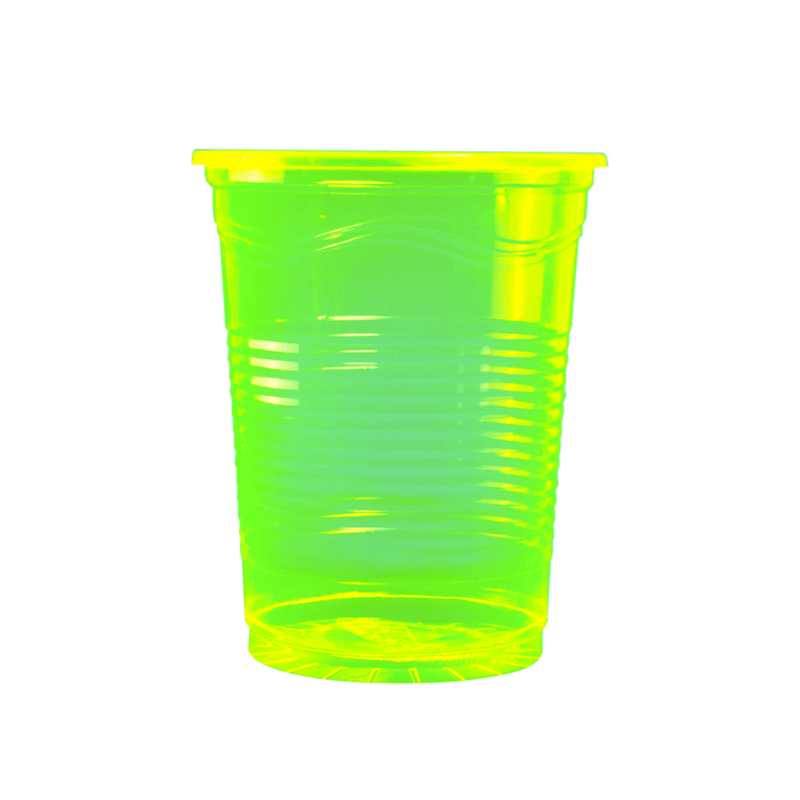 VASO 16 CH NEON AMARILLO